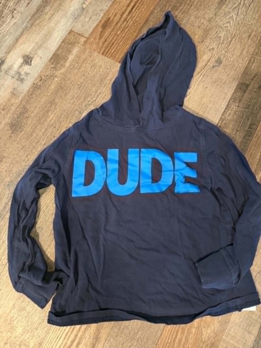 Boys Crewcuts Hooded Long Sleeved Shirt Size Small